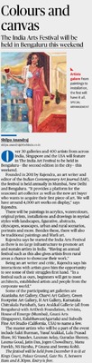 India Art Festival, Bangalore 8 -11 Th Dec 2022